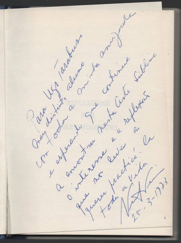 Inscription, 1973