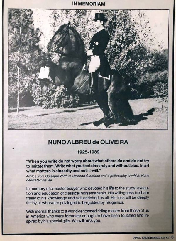 Dressage&CT, 1989