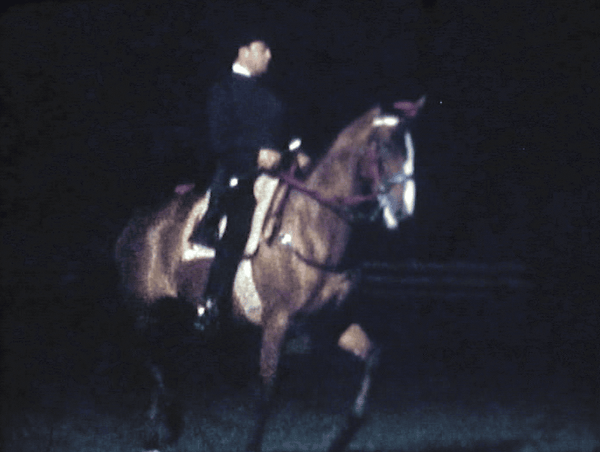 Fakir XI, cheval (SF) de Jean-Marie Donard, Fontevraud 1983 (film G.Dufresne)