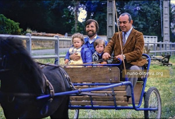 Nuno Oliveira, Gérard Dufresne et les enfants de Sue Oliveira