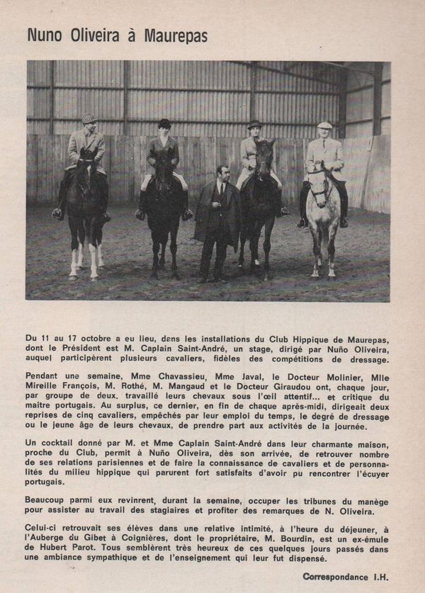 L'Information Hippique, 1971