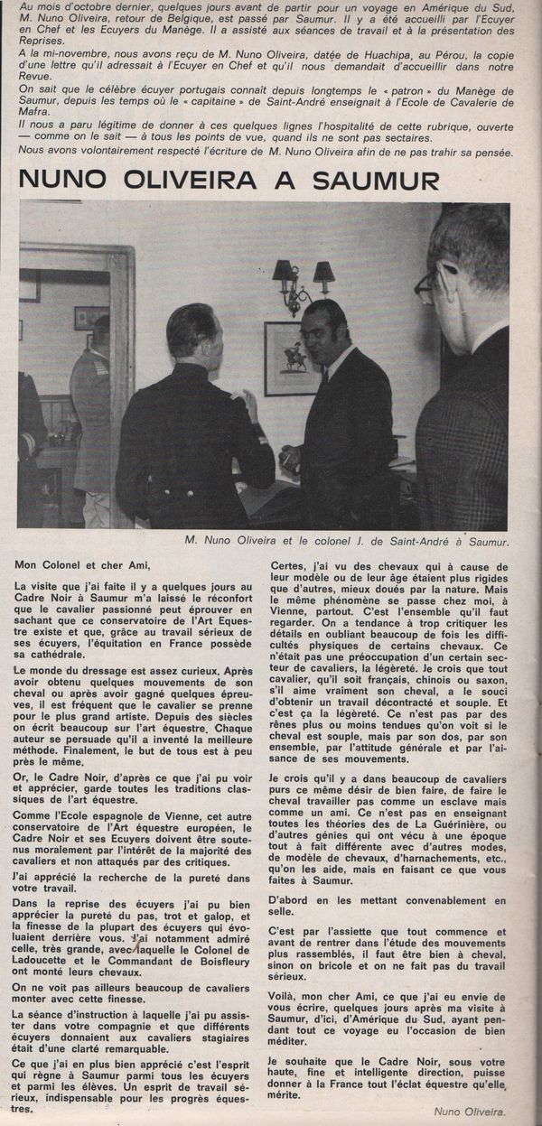 L'Information Hippique, 1971