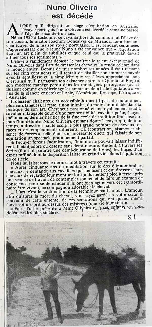Paris-Turf, 1989