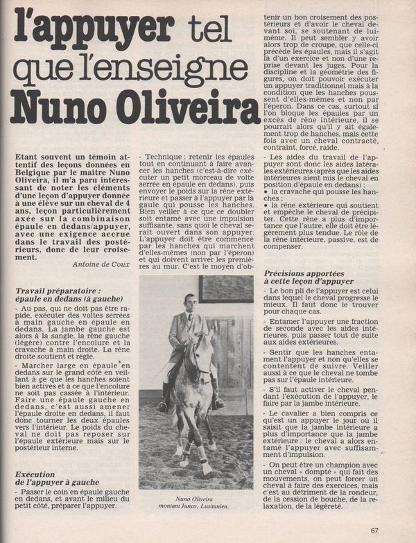 Plaisirs Equestres, 1983