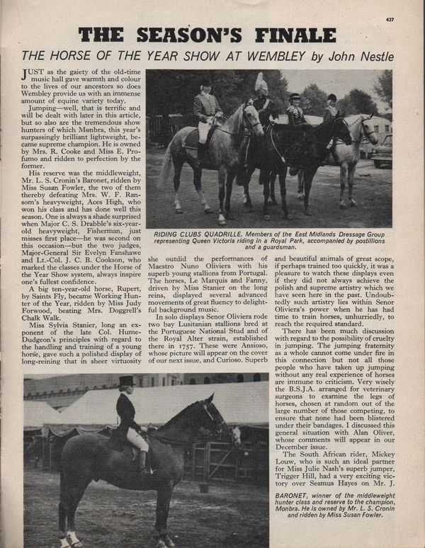 Riding, 1966